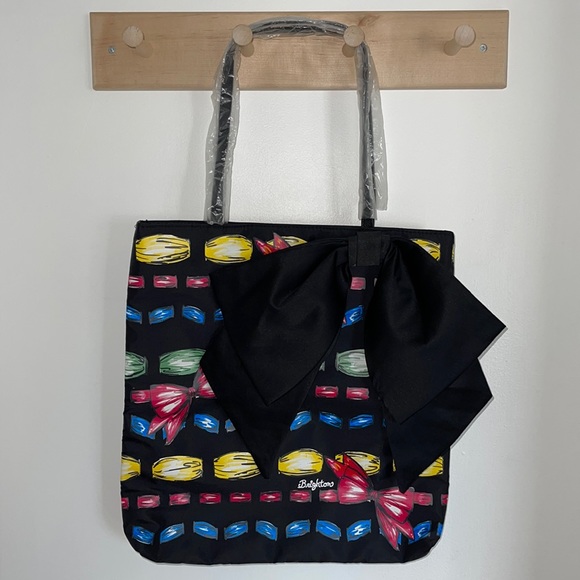 Brighton Handbags - Brighton “beau” tote bag with black bow. NWT.